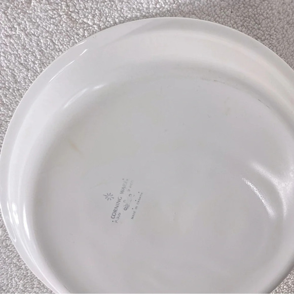 Vintage Corningware Blue Cornflower Round  Pie Plate Pie Dish - Picture 11 of 15